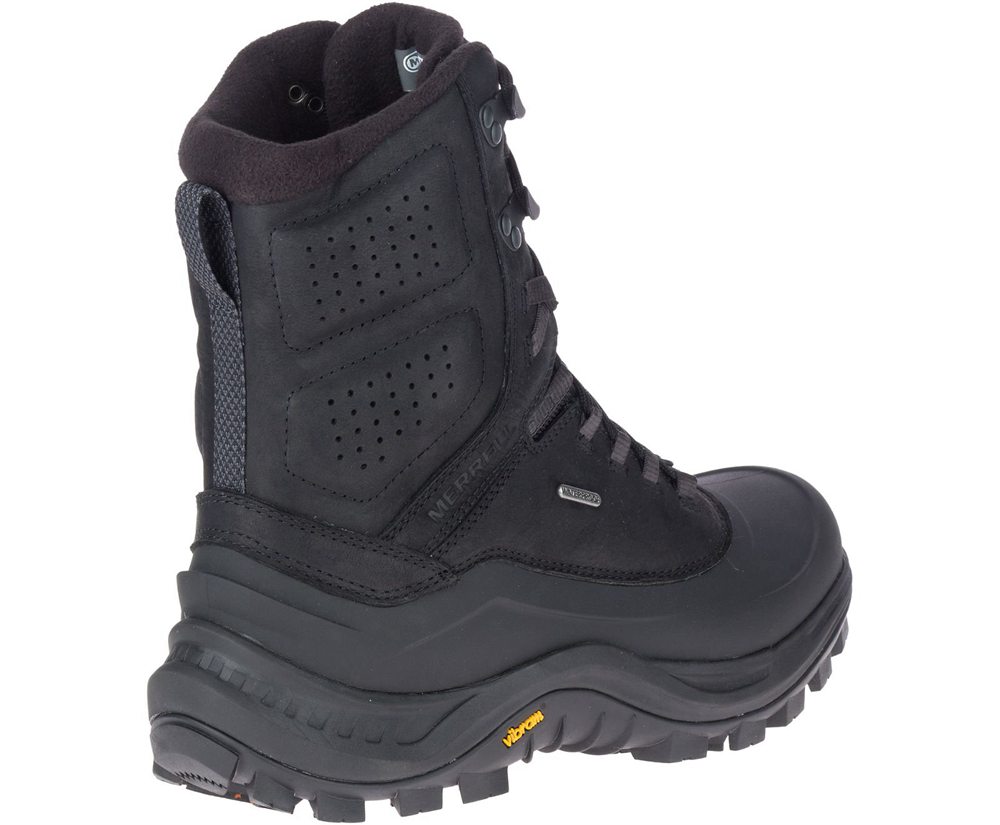 Merrell Boots Black - Thermo Overlook 2 Tall Waterproof - Mens 63IRACNWH
